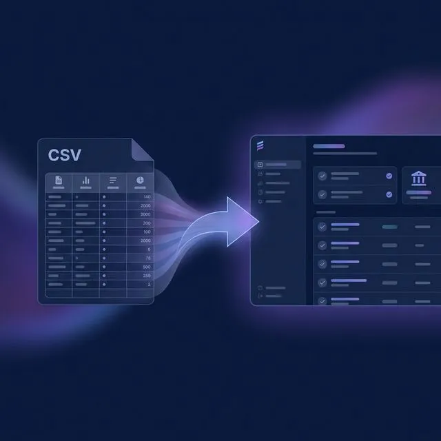 CSV Import in Lexware Office